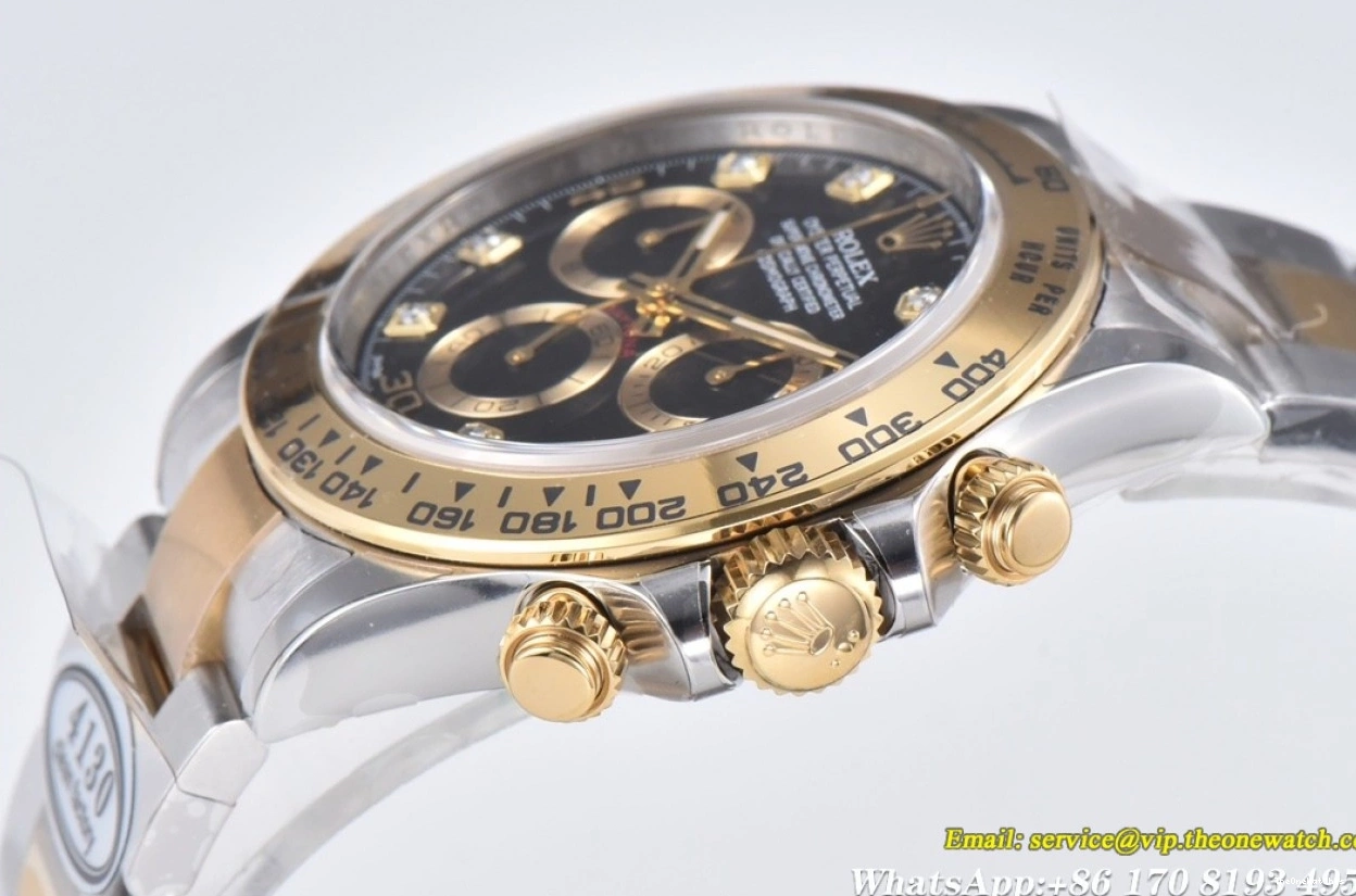 Clean YG 40MM 116503 SS Dia DD4130 Daytona Black 0509